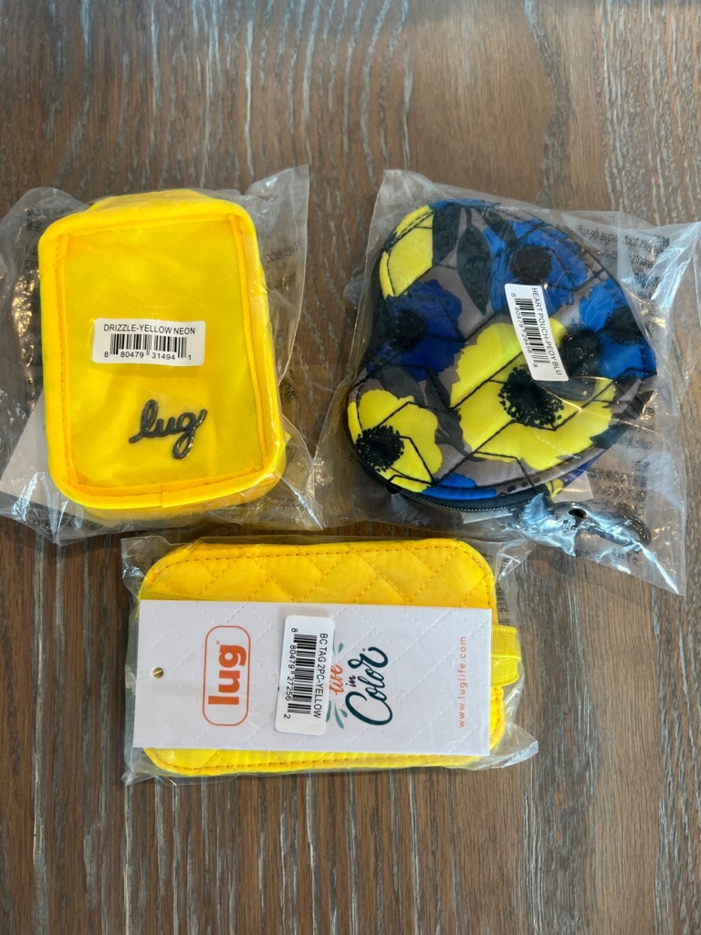 Lug 4 Piece Set Yellow/Blue - Picture 8 of 8
